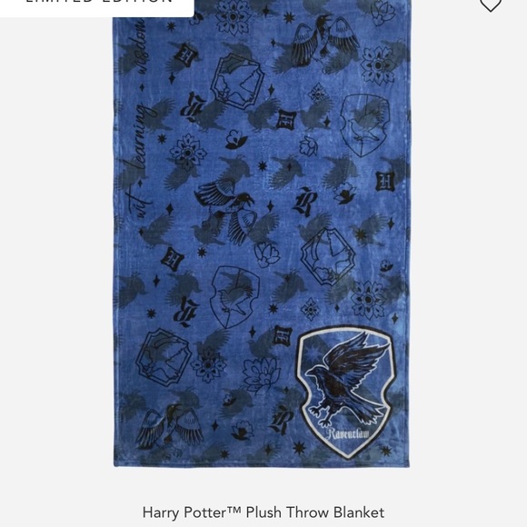 Vera Bradley Bedding Vera Bradley X Harry Potter Ravenclaw Blanket